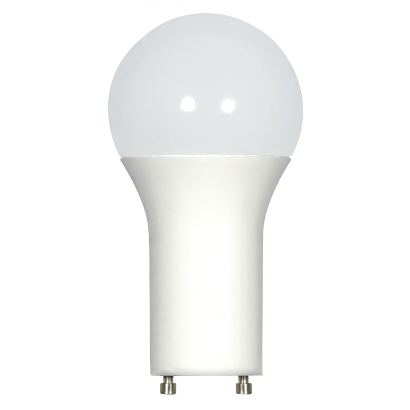 Satco 15 Watt LED A19 Dimmable GU24 Base Light Bulb 4000K 4000K Cool White  