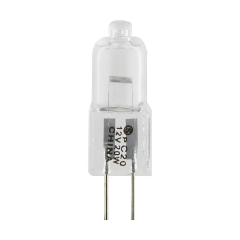 20 Watt 12 Volt G4 T3 Halogen Light Bulb 2900K Green Electrical Supply