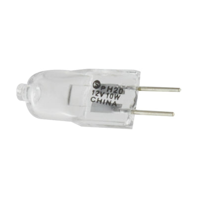 Satco 10 Watt 12 Volt G4 T3 Halogen Light Bulb 2900K   