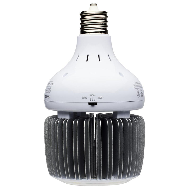 Satco 80/100/130 Watt Hi-Pro LED Selectable High/Low Bay Lamp 4000K Cool White  