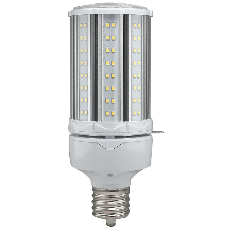 Satco 45 Watt EX39 Mogul Base 120-277V LED Corn Cob Retrofit Light Bulb 4000K Cool White  