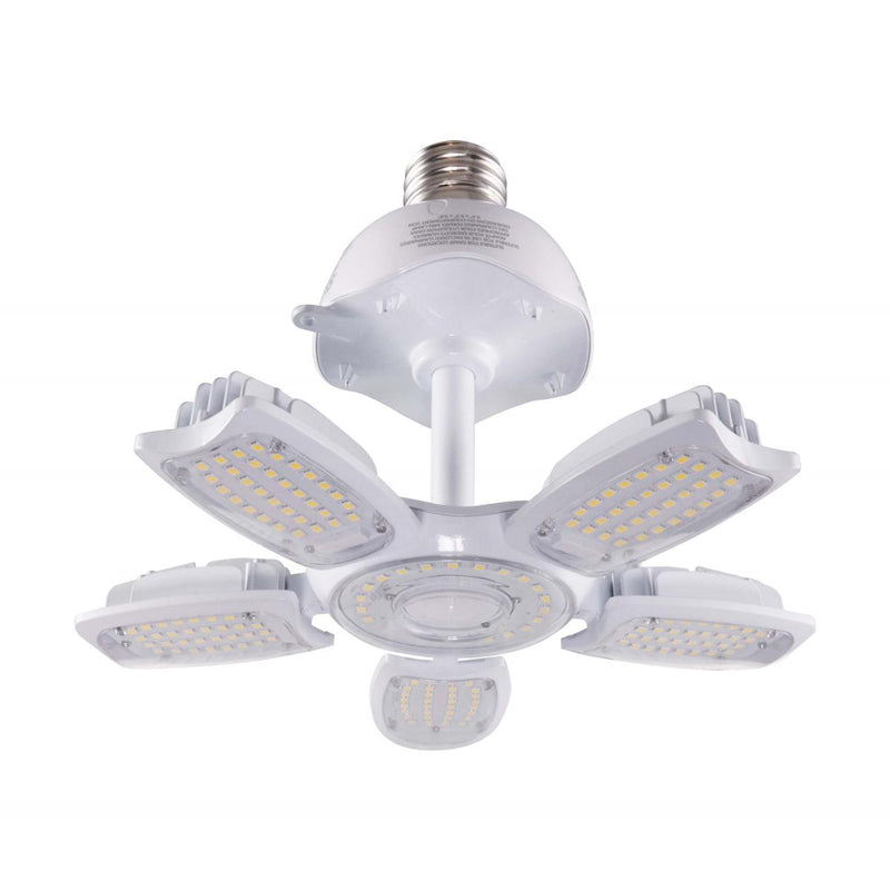 Satco 75 Watt 10500 Lumen Hi-Pro LED Multi-Beam Adjustable Lamp 120-277V EX39 Mogul Base 5000K   