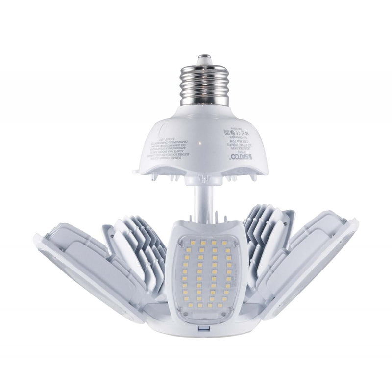 Satco 60 Watt Hi-Pro LED Multi-Beam Adjustable Lamp 120-277V EX39 Mogul Base   