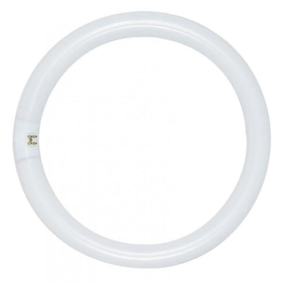 Satco 9 Inch 30 Watt 4 Pin Circline Fluorescent Light Bulb 3000K Warm White  