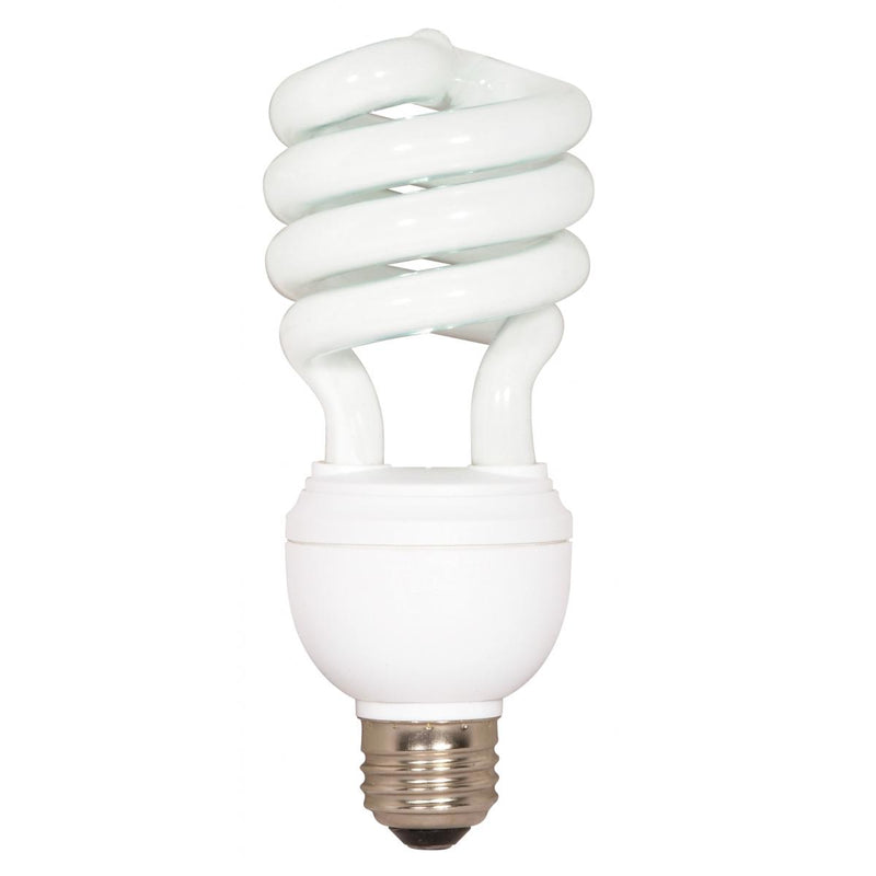 Satco 12/20/26 Watt 3 Way Compact Fluorescent Light Bulb 5000K 5000K Daylight  