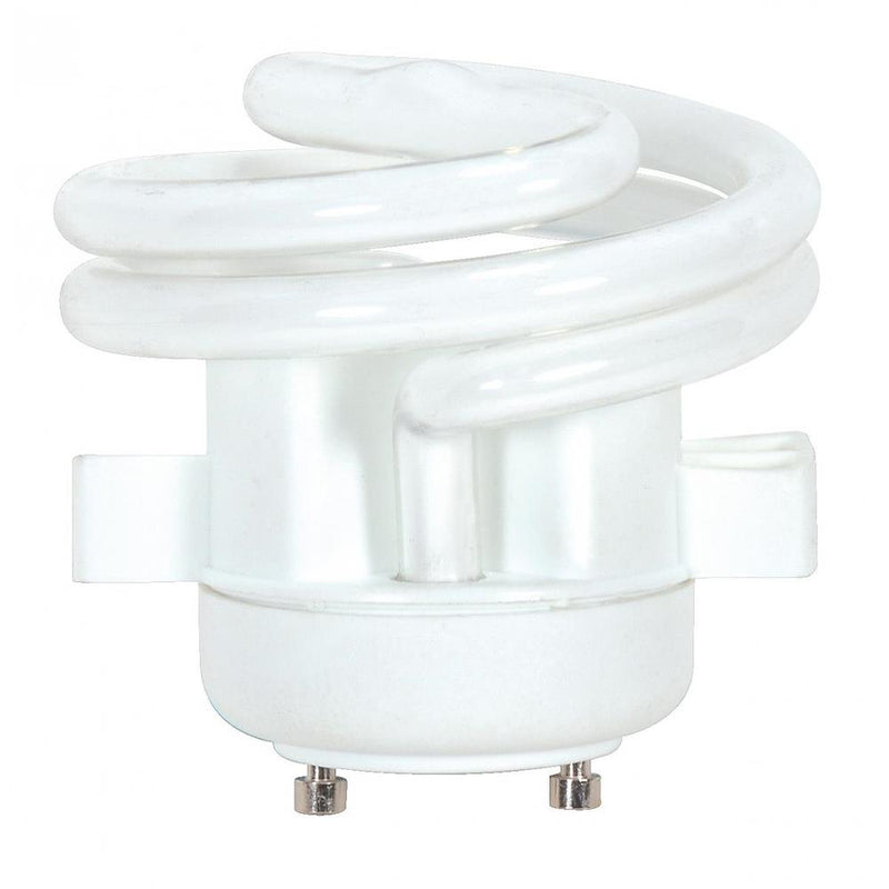 Satco 13 Watt GU24 Base Mini Squat 120V Compact Fluorescent 2700K 2700K Warm White  