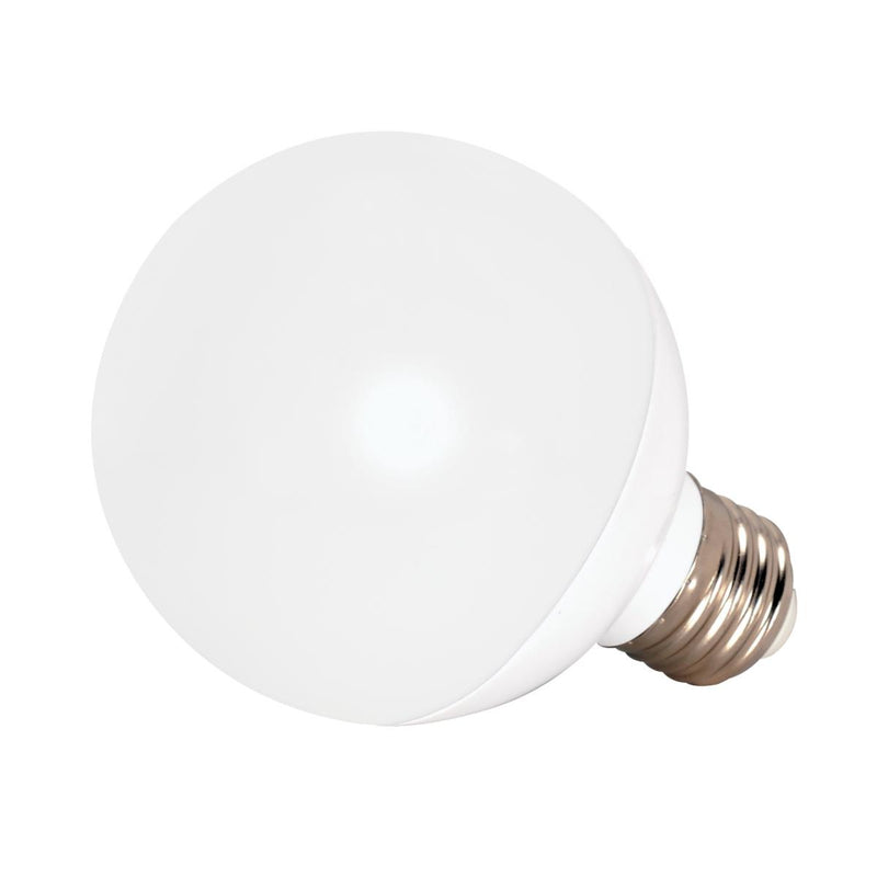 Satco 6 Watt Dimmable Frosted LED G25 Globe Light Bulb   