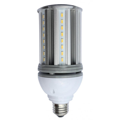 Satco 18 Watt E26 Medium Base 12-24V Low Voltage LED Corn Cob Retrofit Light Bulb 5000K Daylight  