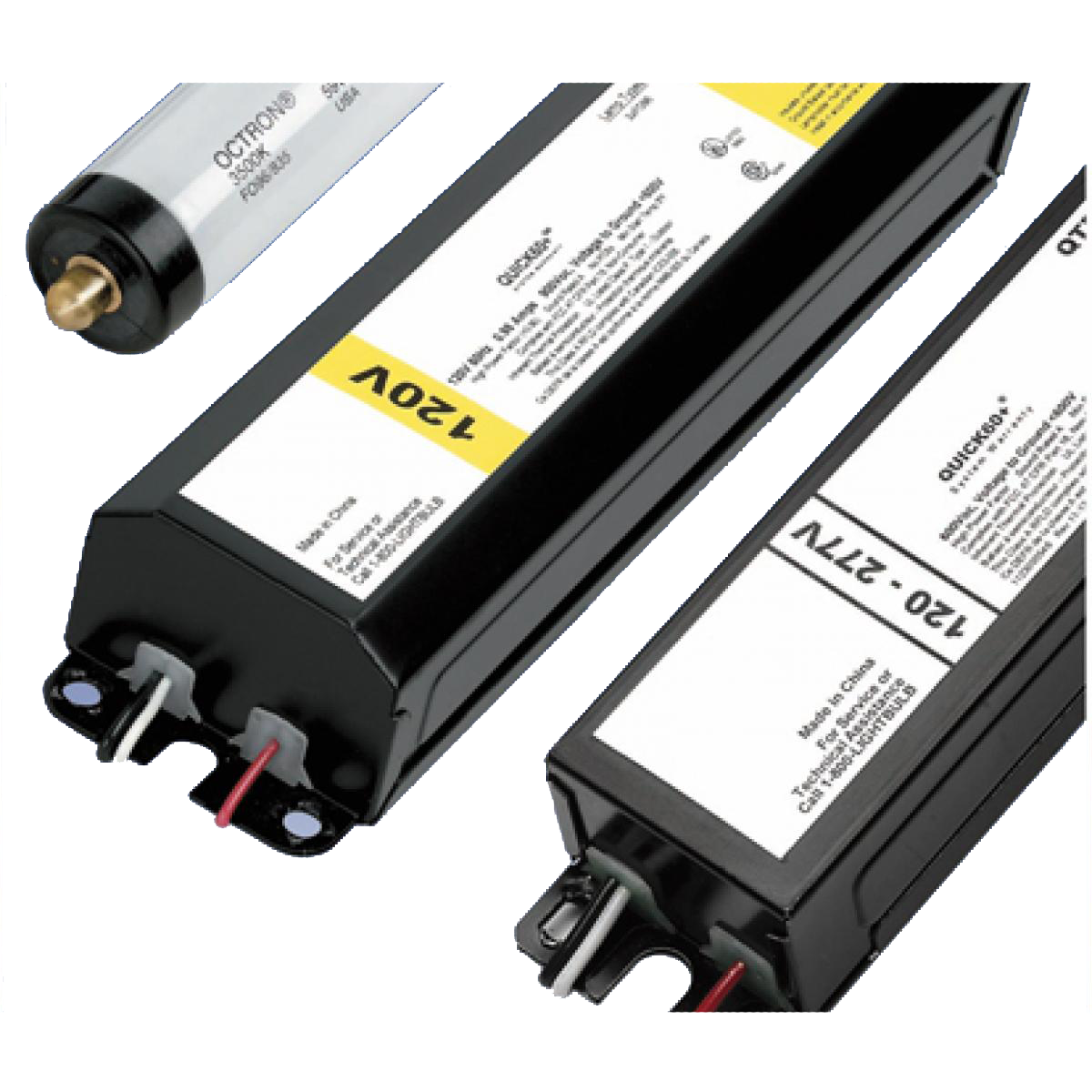 3 Lamp T8 Instant Start Universal Voltage Fluorescent Ballast Green