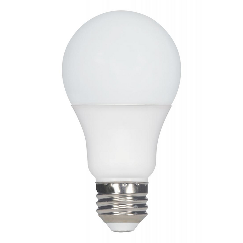 Satco 10 Watt 800 Lumen 120V Non-Dimmable Econo LED A19 Light Bulb 2700K Warm White  
