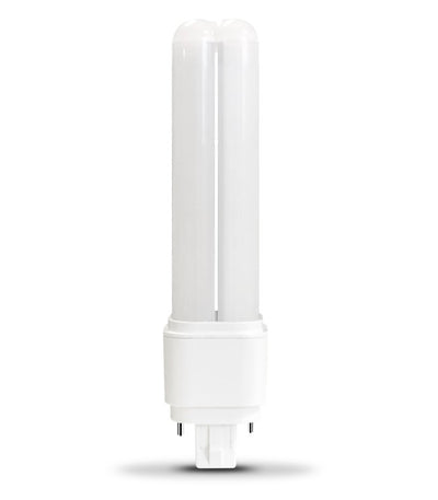 EiKO 7 Watt Omni Directional LED Type A/B Hybrid PL Light Bulb 3500K Bright White  