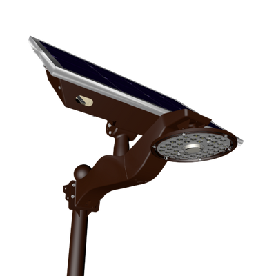 Soltech Lighting 20 Watt Cegonia Solar Light Powered LED Area Light Trunnion Mount 3000K Warm White Bronze 