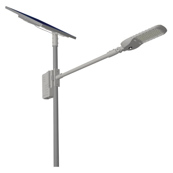 Soltech Lighting 50 Watt Satelis Pro Solar Light Powered LED Area Light 3000K Warm White Type III Bronze