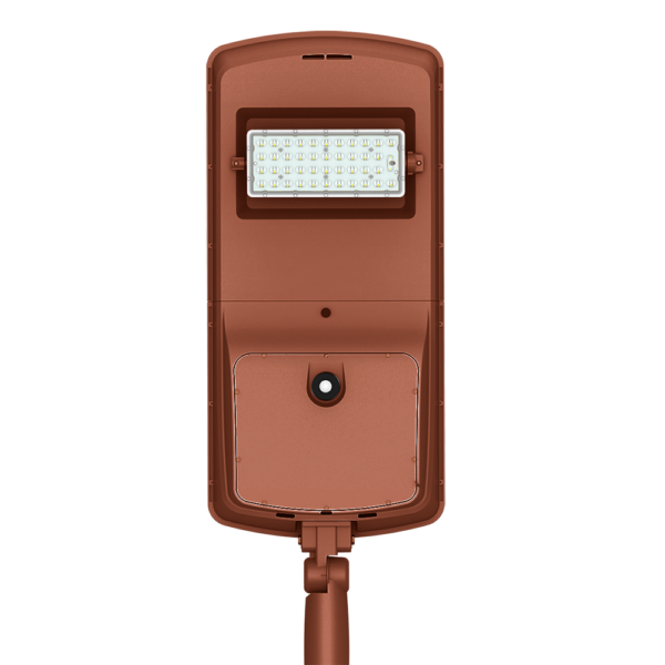 Soltech Lighting 50 Watt Sunlike Solar Light Powered LED Area Light Slipfitter Mount 3000K Warm White Type III Bronze