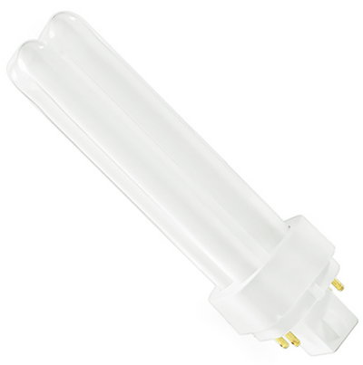 Sylvania Lighting 18 Watt Quad 4 Pin Compact Fluorescent Lamp 3500K Bright White  