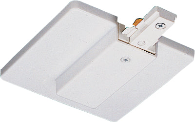 Juno Trac-Master T21 End Feed For Track Lighting White  