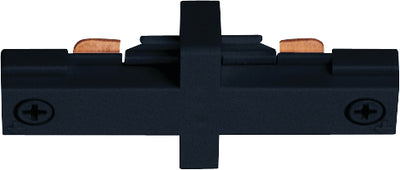 Juno Trac-Master T23 Straight Connector For Tracking Lighting Black  