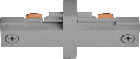 Juno Trac-Master T23 Straight Connector For Tracking Lighting Silver  