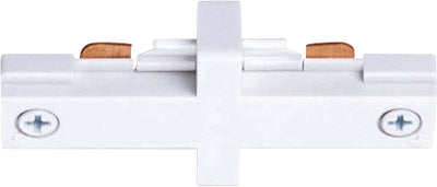 Juno Trac-Master T23 Straight Connector For Tracking Lighting White  