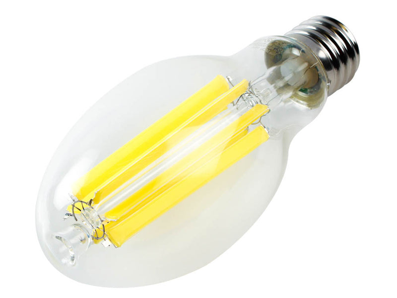 TCP 30 Watt ED28 High Lumen 120-277V LED Filament Bulb 2200K Super Warm White  