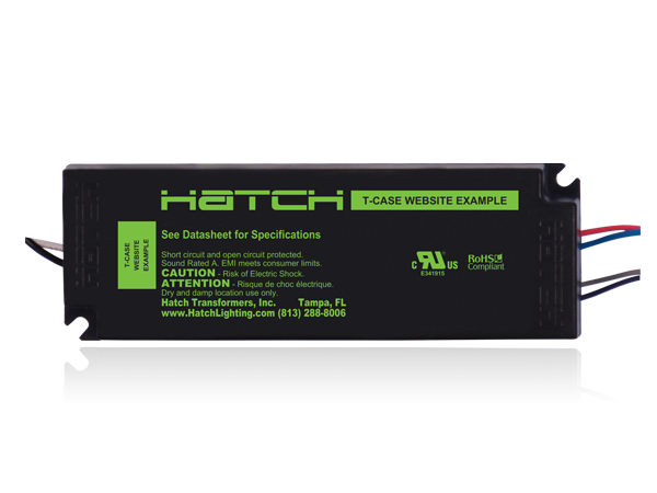 Hatch Lighting LC50-1050Z-UNV-T 50 Watt LED 1050mA Constant Current Driver   