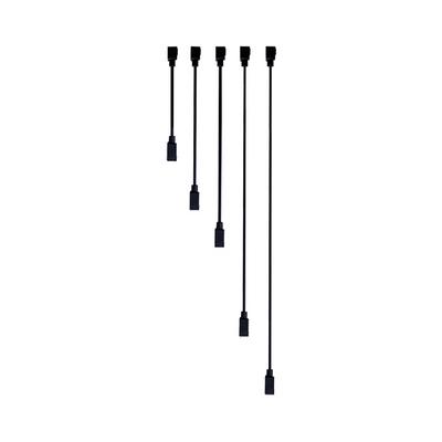 Juno Trac 12 TLRW Track Lighting Extension Wand Black 18 Inch 