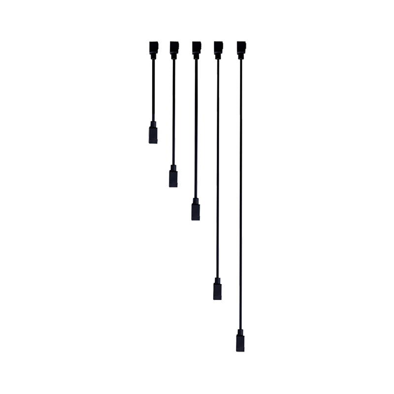 Juno Trac 12 TLRW Track Lighting Extension Wand Black 18 Inch 