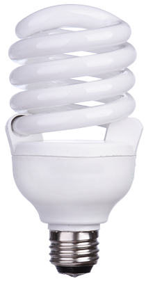 TCP 11/15/27 Watt 3 Way Compact Fluorescent Light Bulb 2700K Warm White  