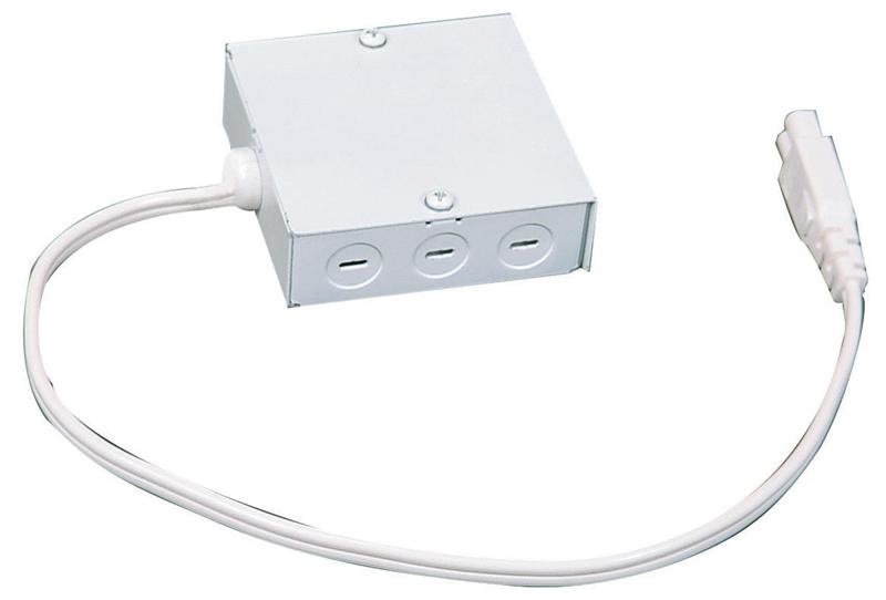 Juno Direct Wire White Module for Under Cabinet Light Fixture   