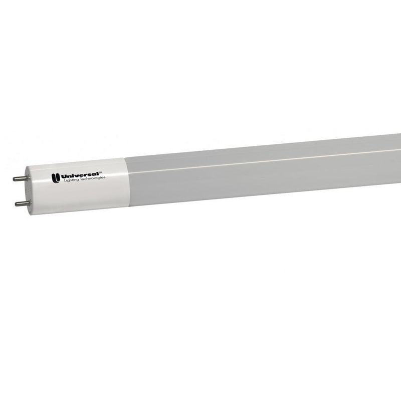 Universal Lighting 4 Foot 17 Watt 2200 Lumen Double Ended Ballast ByPass T8 LED Tube 3500K Bright White  