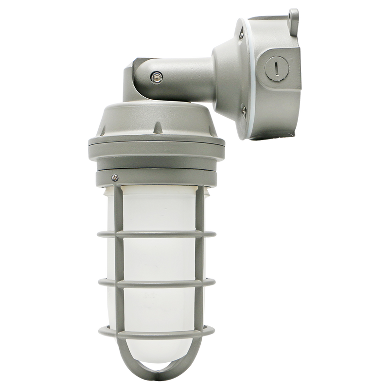 EiKO 8 Watt LED Vapor Tight 120-277V Utility Light Fixture 3000K Warm White  