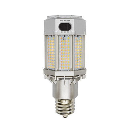 Light Efficient Design 35/45/60 Watt Wattage and Color Selectable LED Post Top Retrofit with EX39 Mogul Base 120-277V 3000/4000/5000K Selectable  