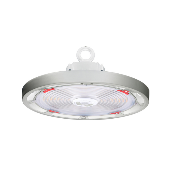 Keystone Technologies 100/150/200W Watt and Color Select Round LED XFit High Bay Fixture 30/40/50K Selectable White 