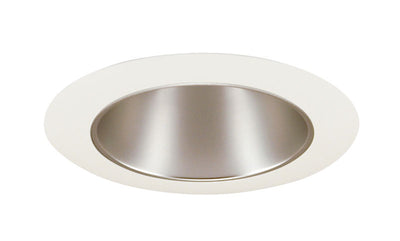 Juno 17 WHZWH 4 Inch Wheat Haze Round Cone Reflector White Trim White  