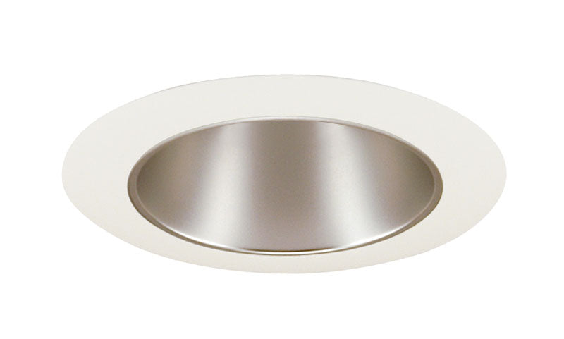 Juno 17 WHZWH 4 Inch Wheat Haze Round Cone Reflector White Trim White  