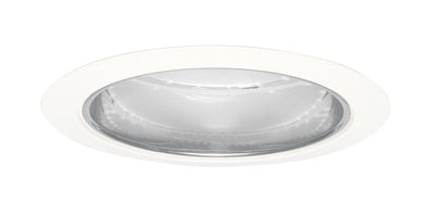 Juno 5 Inch Alzak Round Recessed Cone With White Trim Clear  