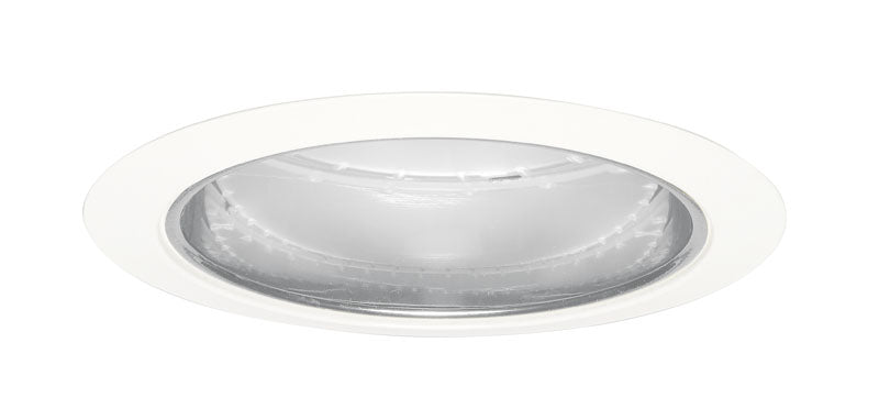 Juno 5 Inch Alzak Round Recessed Cone With White Trim Clear  