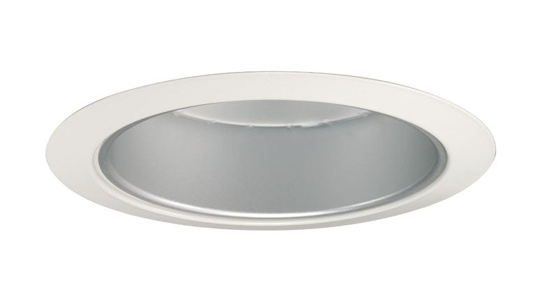 Juno 204 HZWH 5 Inch Haze Round Cone White Trim White  