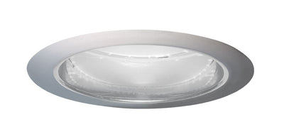 Juno 204 PTSC 5 Inch Pewter Alzak Round Cone Satin Chrome Trim Chrome  