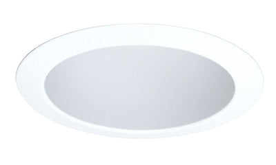 Juno 216 WWH 5 Inch Enclosed White Cone White Trim White  