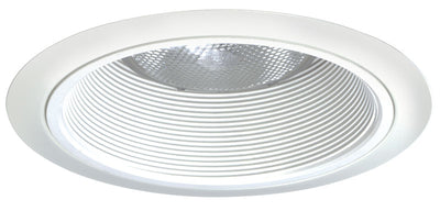 Juno 24 WWH 6 Inch Tapered White Baffle White Trim White  