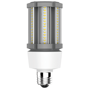 TCP 18 Watt 100-277 Volt LED HID Corn Cob E26 Base Retrofit Lamp 4000K Cool White  