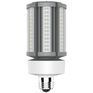 TCP 36 Watt 277-480 Volt LED HID Corn Cob E26 Base Retrofit Lamp 4000K Cool White  
