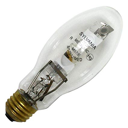 Sylvania Lighting M175/U/MED 175 Watt M57/E Metal Halide Bulb 4000K Cool White  