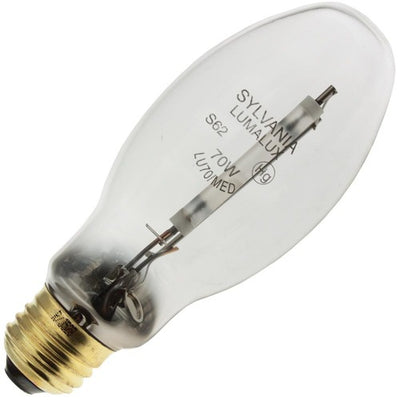 Sylvania Lighting LU70/MED 70 Watt S62 High Pressure Sodium Bulb 1900K Soft White  